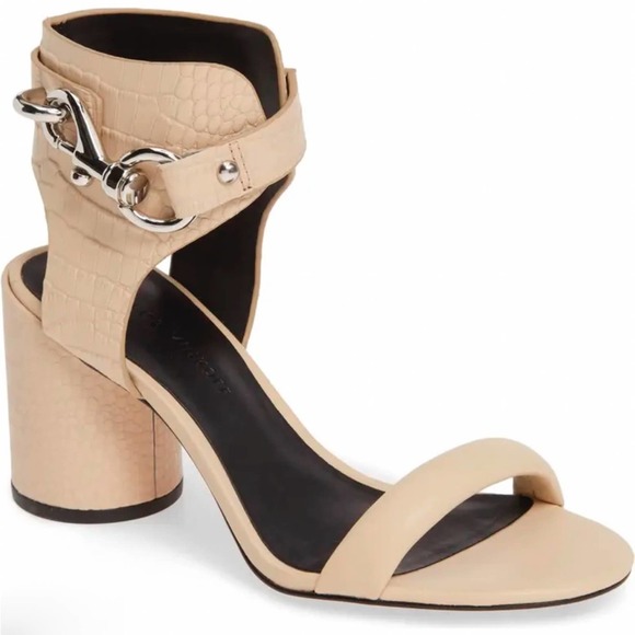 Rebecca Minkoff Shoes - Rebecca Minkoff Malina Ankle Strap Sandal, Clay Leather, NIB